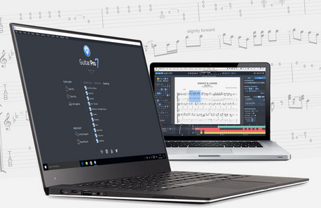 screenshot of Guitar Pro